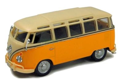 Cararama Hongwell Diecast Model Car VW Volkswagen Kombi Samba Bus 1/43 scale