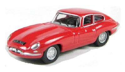 Oxford Diecast Model Car ETYP002 Jaguar E Type 1/76 OO railway scale
