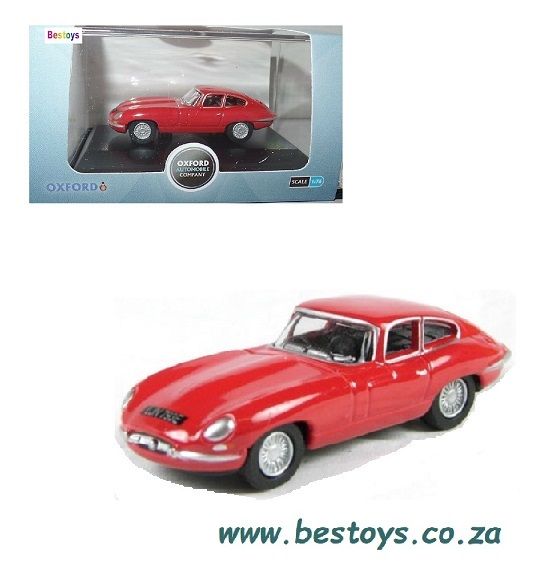 Oxford Diecast Model Car ETYP002 Jaguar E Type 1/76 OO railway scale