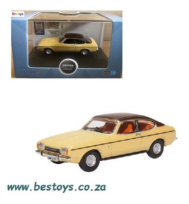 Oxford Diecast Model Car CPR002 Ford Capri MK 2 MK2 1/76 OO railway scale