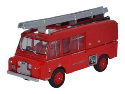 Oxford Diecast Model Car LRC004 Land Rover FT 6 Carmichael "Army Fire Service" 1/76 OO railway scale