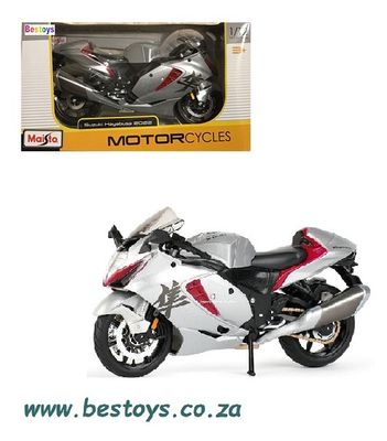 Maisto Motorcycle Bike Suzuki Hayabusa 2022 1/12 scale