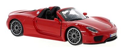 Burago Diecast Model Car 21076 Porsche 918 Spyder 1/24 scale