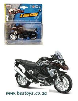 Maisto Diecast Motorbike Bike Model BMW R 1200 GS R1200 GS 2017 1/18 scale