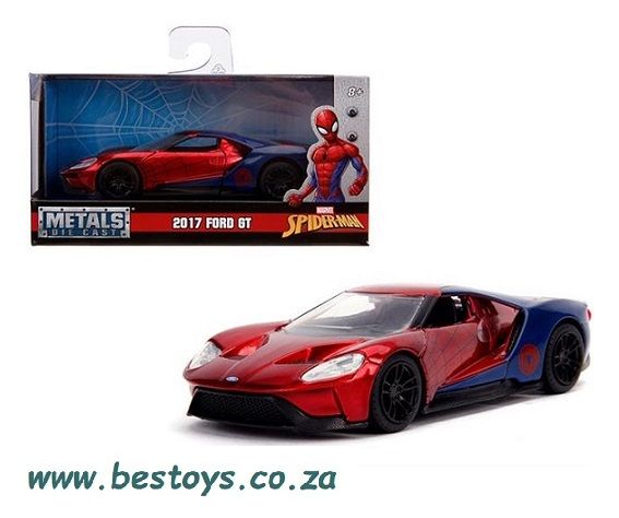 JADA 24078 Ford GT 2017 Spiderman Marvel 1/32 scale