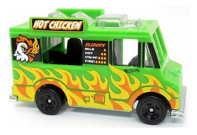 Hotwheels Hot Wheels Diecast Model Car 2023 31/250 Quick Bite Snack Truck Sweet Rides