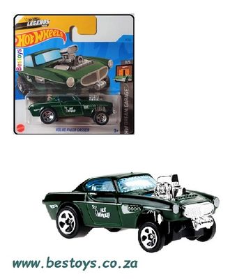 Hotwheels Hot Wheels Diecast Model Car 2023 1/250 Volvo P 1800 P1800 Gasser Dream Garage 1/64 scale