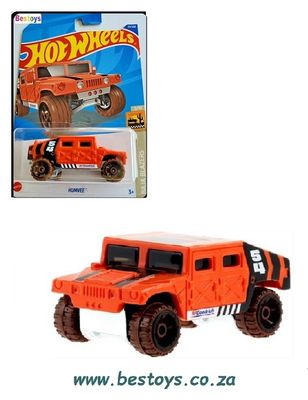 Hotwheels Hot Wheels Diecast Model Car 2022 25/250 Humvee No 54 Baja Blazers