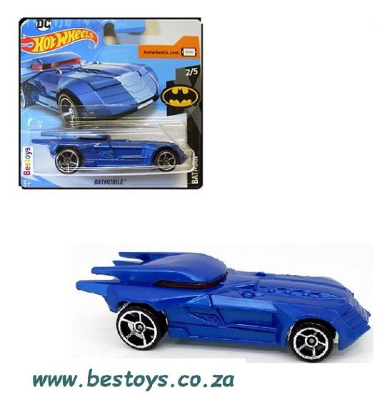 Hotwheels Hot Wheels Diecast Model Car 2019 17/250 Batmobile Movie Film DC Batman 1/64 scale
