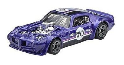 Hotwheels Hot Wheels Diecast Model Car 2023 18/250 Pontiac Firebird 1970 No 70 Modified 1/64 scale
