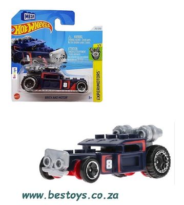 Hotwheels Hot Wheels Diecast Model Car 2024 25/250 Brick &amp; Motor Experimotors