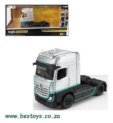 Maisto Diecast Model Truck Design Series Custom Rigs Mercedes Benz Actros 1851 1/64 scale
