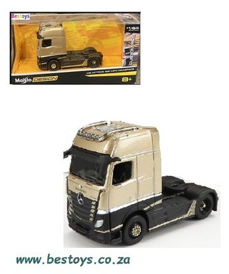 Maisto Diecast Model Truck Design Series Custom Rigs Mercedes Benz Actros 1851 1/64 scale