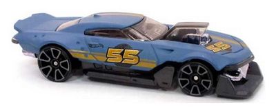 Hotwheels Hot Wheels Diecast Model Car 2023 206/250 Mod Speeder No 55 Muscle Mania 1/64 scale