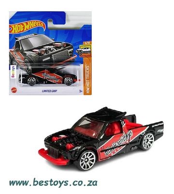 Hotwheels Hot Wheels Diecast Model Car 2023 190/250 Limited Grip Hot Trucks 1/64 scale