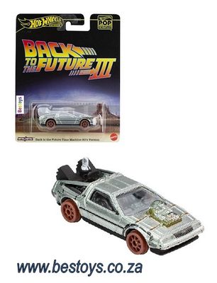 Hot Wheels Hotwheels Pop Culture Time Machine 80`s Version Back to the Future 3 Movie Film