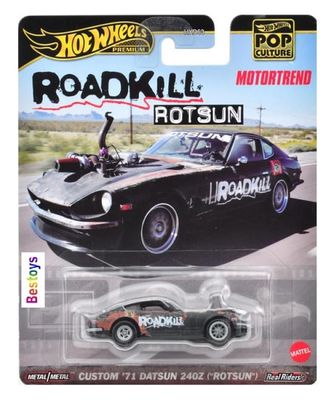 Hot Wheels Pop Culture Datsun 240 Z 240Z Custom 1971 "Rotsun" Roadkill