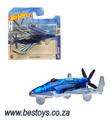 Hotwheels Hot Wheels Diecast Model Plane 2023 45/250 Poison Arrow Sky Show