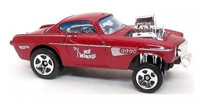 Hotwheels Hot Wheels Diecast Model Car 2023 1/250 Volvo P 1800 P1800 Gasser Dream Garage 1/64 scale