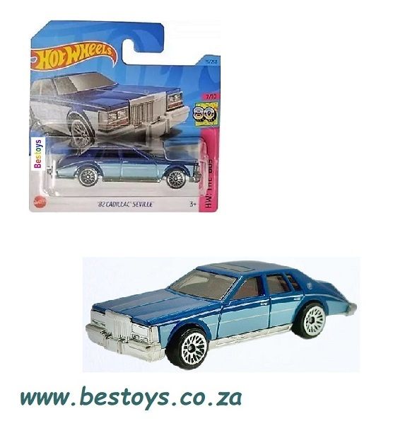Hotwheels Hot Wheels Diecast Model Car 2023 75/250 Cadillac Seville 1982 The 80&#39;s 1/64 scale
