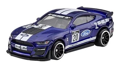 Hotwheels Hot Wheels Diecast Model Car Gran Turismo Ford Mustang Shelby GT 500 GT500 2020 No 20 1/64 scale