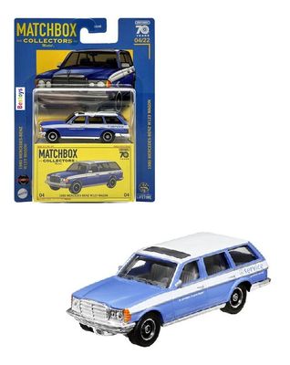 Matchbox Diecast Model Car 2023 Collectors Mercedes Benz W 123 W123 Stationwagon 1980 1/64 scale