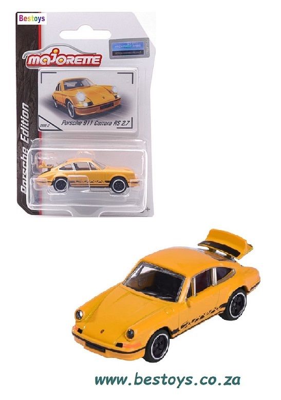 Majorette Porsche Series Porsche 911 Carrera RS 2.7 1/64 scale