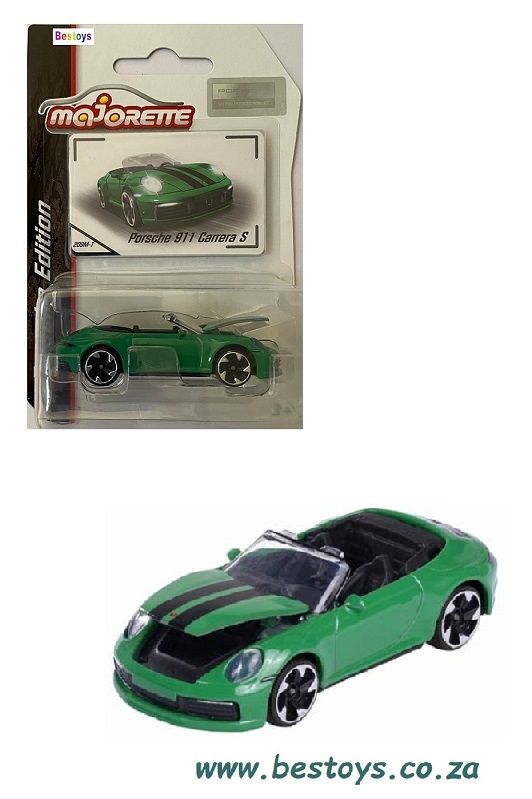 Majorette Porsche Series Porsche 911 Carrera S 1/64 scale