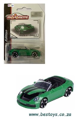 Majorette Porsche Series Porsche 911 Carrera S 1/64 scale