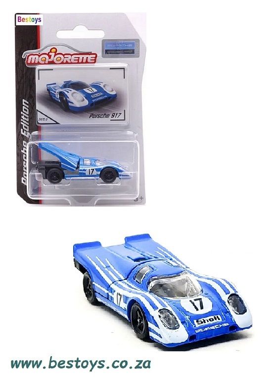 Majorette Diecast Model Car Porsche Series Porsche 917 No 17 1/64 scale