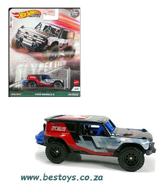 Hotwheels Hot Wheels Diecast Model Car Culture Hyper Haulers Ford Bronco R