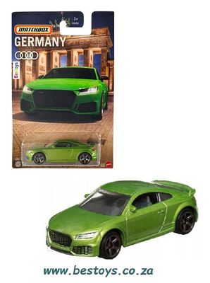 Matchbox Germany Series Audi TT RS 2020 1/64 scale