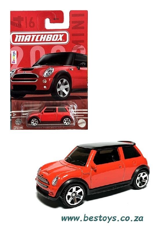 Matchbox Mini series Mini Cooper S 2003 1/64 scale