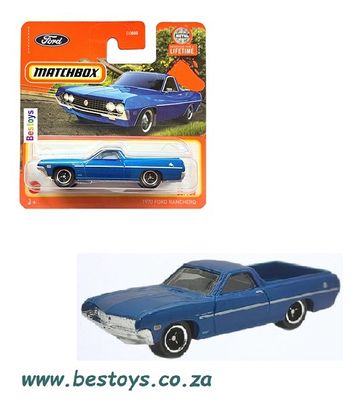 Matchbox 2024 83/100 Ford Ranchero 1970 1/64 scale