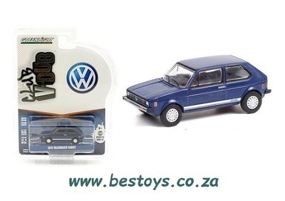 Greenlight Diecast Model Car VDub Series VW Volkswagen Rabbit Golf 1979 1/64 scale