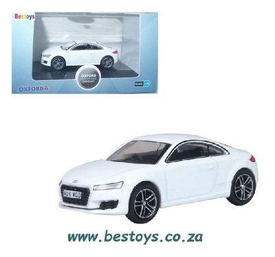 Oxford Diecast Model Car TT001 Audi TT Coupe OO 1/76 railway scale