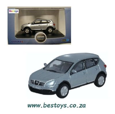 Oxford Diecast Model Car NQ001 Nissan Qashqai 1/76 OO railway scale