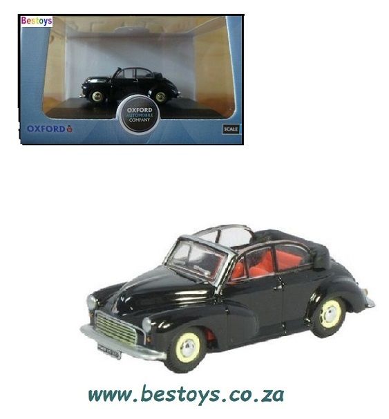 Oxford Diecast Model Car MMC002 Morris Minor Convertible 1/76 OO railway scale