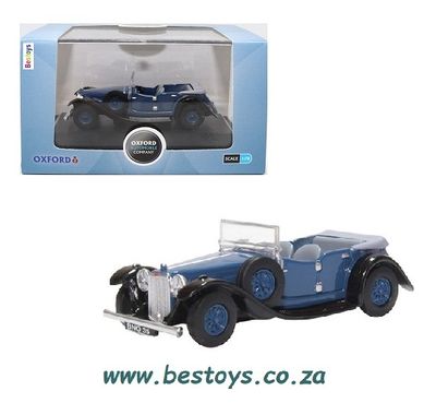 Oxford Diecast Model Car ALV005 Alvis Speed Twenty 1/76 OO railway scale