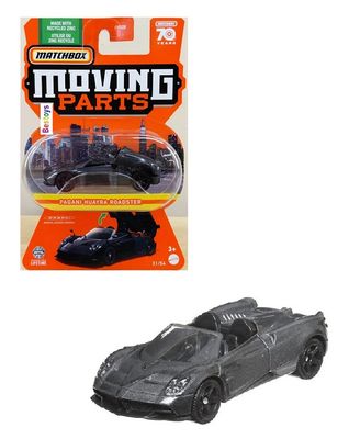 Matchbox Diecast Model Car Moving Parts Pagani Huayra Roadster 70th Anniversary 1/64 scale