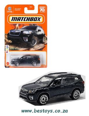 Matchbox Diecast Model Car 2023 88/100 Subaru Forester 2019 70th Anniversary 1/64 scale