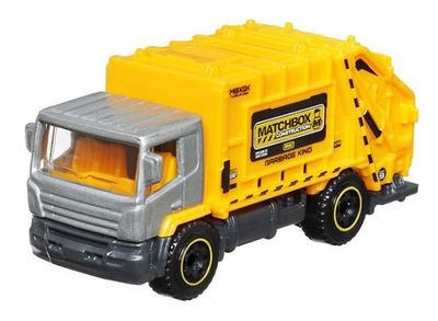 Matchbox Diecast Model Car 2023 61/100 Garbage King Rubbish Truck 70th Anniversary