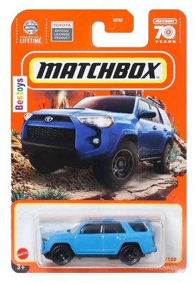 Matchbox Diecast Model Car 2023 92/100 Toyota 4 Runner 4Runner 70th Anniversary