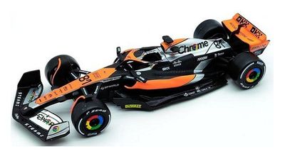 Burago 38087 Formula 1 F1 McLaren MCL 60 MCL60 No 81 Piastri 2023 GP 1/43 scale
