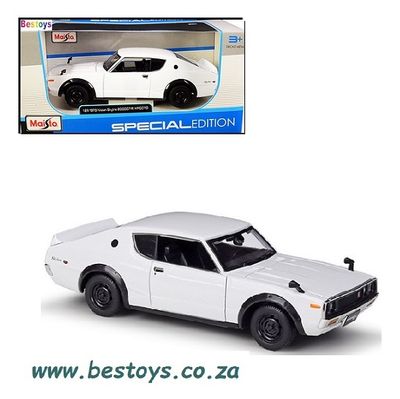 Maisto 31528 Nissan Skyline 2000 GT R KPOC110 1973 1/24 scale