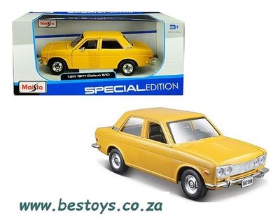 Maisto Diecast Model Car 31518 Datsun 510 1971 1/24 scale