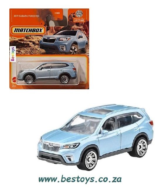 Matchbox Diecast Model Car 2023 78/100 Subaru Forester 2019 1/64 scale