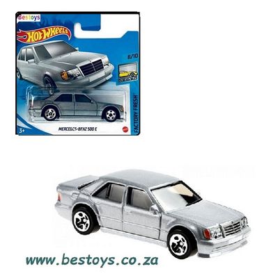 Hotwheels Hot Wheels Diecast Model Car 2021 145/250 Mercedes Benz 500 E 500E 1/64 scale