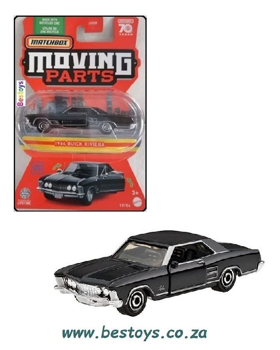 Matchbox Moving Parts Buick Riviera 1964 70th Anniversary