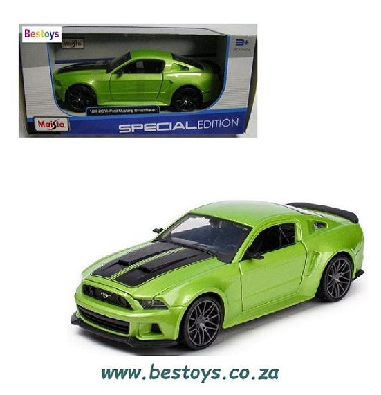 Maisto Diecast Model Car 31506 Ford Mustang Street Racer 2014 1/24 scale